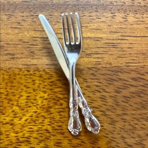 Fork and Knife Pin